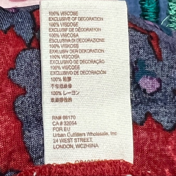 NWOT Free People Love Letter Floral Tunic Top Dress - sz M - Picture 5 of 5